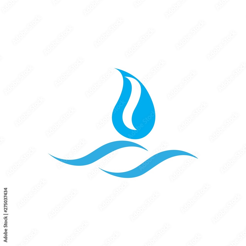 water drop Logo Template vector illustration design water drop Logo Template vector illustration design