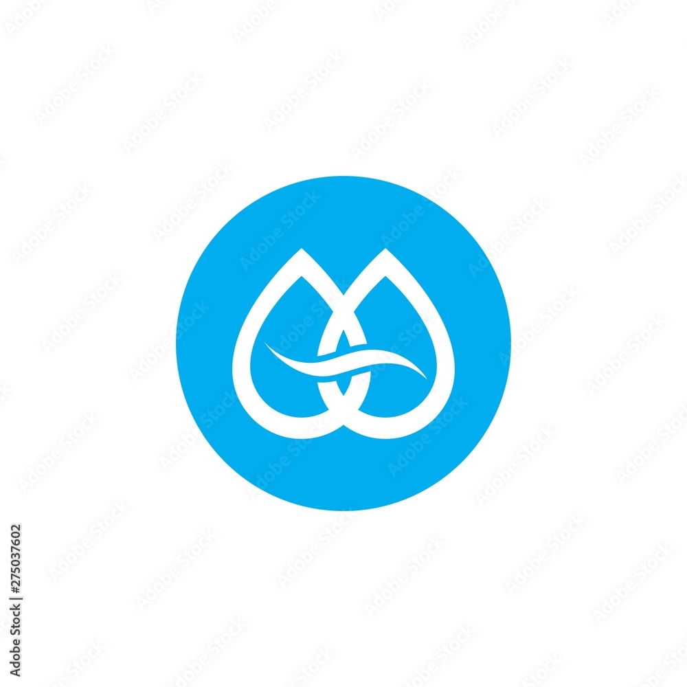 water drop Logo Template vector illustration design water drop Logo Template vector illustration design