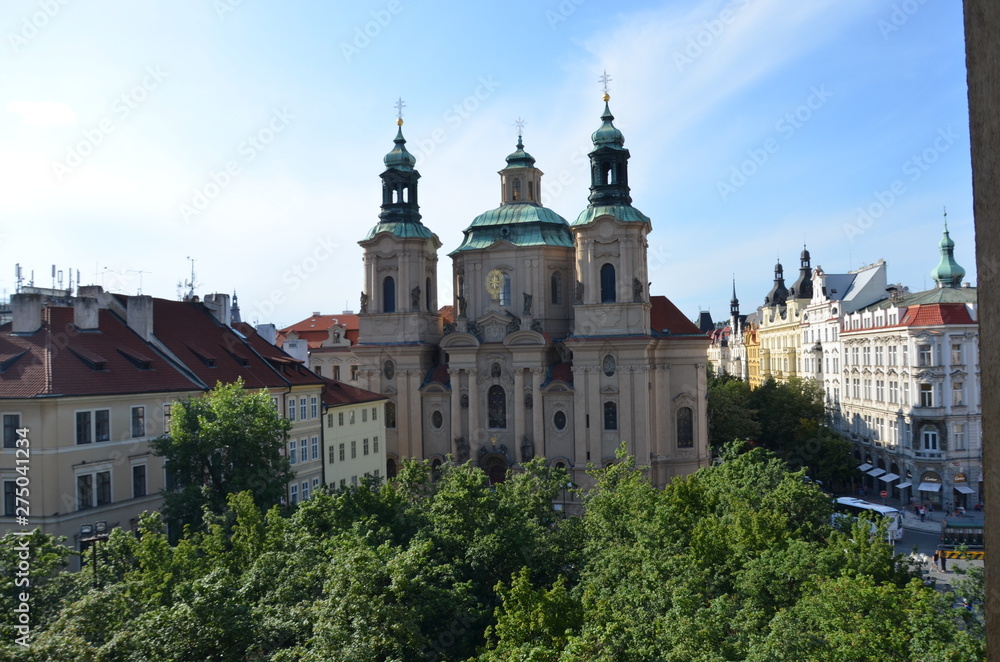 Fototapeta premium Fotos urbanas en Praga