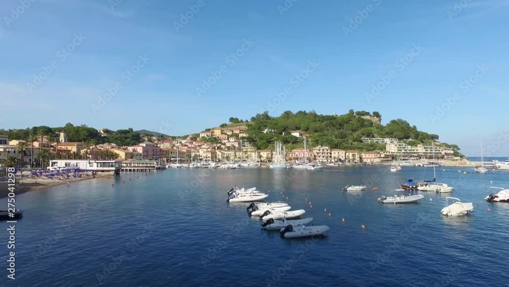 Beautiful village of Porto Azzurro. Elba Island, Tuscany, Italy Beautiful village of Porto Azzurro. Elba Island, Tuscany, Italy