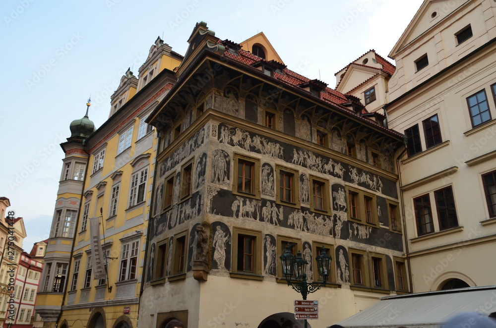 Obraz premium Fotos urbanas en Praga