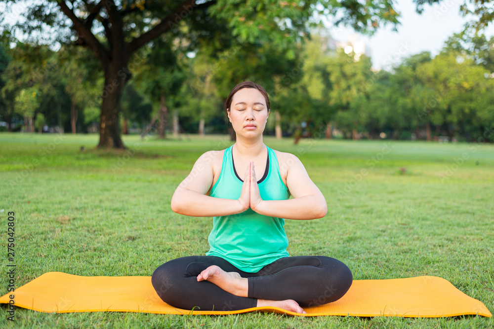 Portrait of gorgeous young woman practicing yoga outdoor. Portrait of gorgeous young woman practicing yoga outdoor.