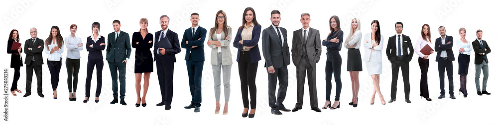 panoramic photo of a professional numerous business team panoramic photo of a professional numerous business team