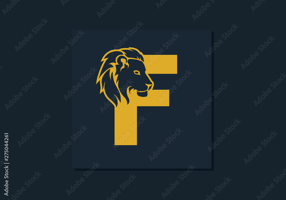 Lion head inside letter F. Abstract, creative emblem for logotype, brand identity, company, corporate, entity name. Modern simple luxury template alphabet. Letter Design Vector. Animal concept. EPS Stock Vector | Adobe Stock Lion head inside letter F. Abstract, creative emblem for logotype, brand identity, company, corporate, entity name. Modern simple luxury template alphabet. Letter Design Vector. Animal concept. EPS Stock Vector | Adobe Stock