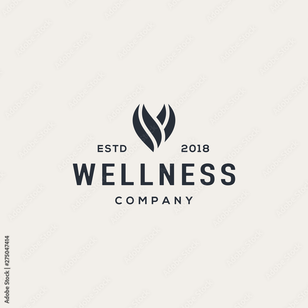 Leaf logo design concept. Universal leaf logo. Leaf logo design concept. Universal leaf logo.