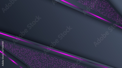 Abstract Dark Neon Purple Glitter Background