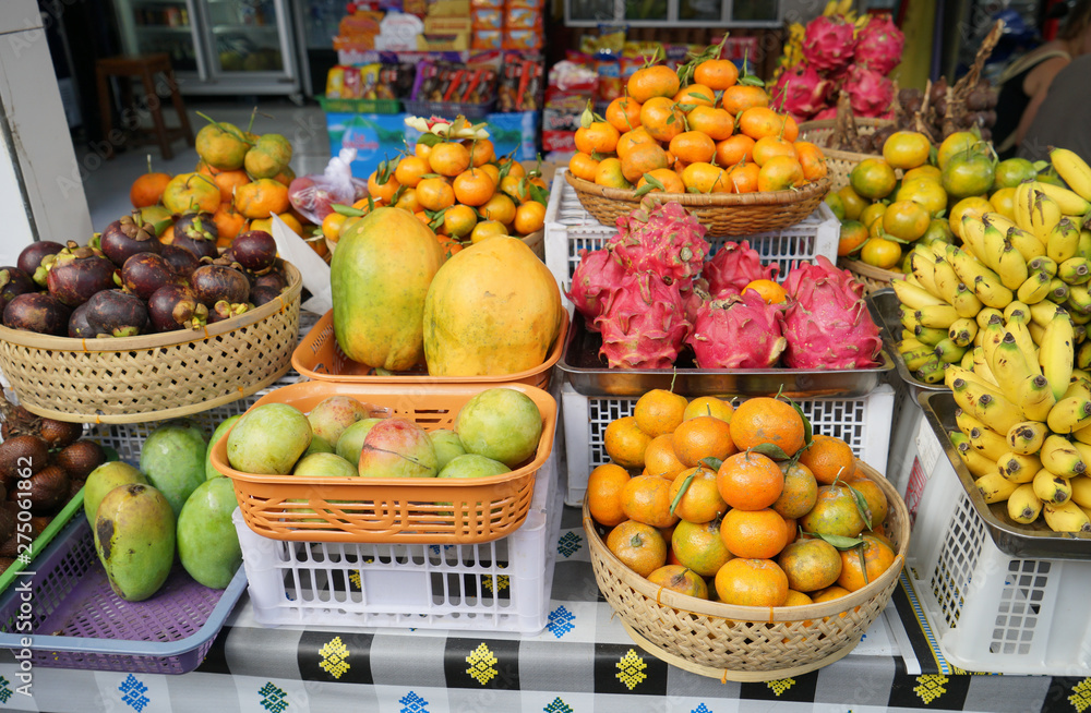Indonesian tropical local food stall Indonesian tropical local food stall