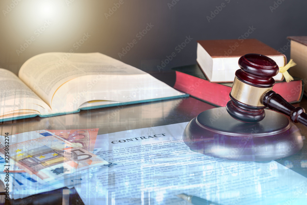 Law concept; multiple exposure Law concept; multiple exposure