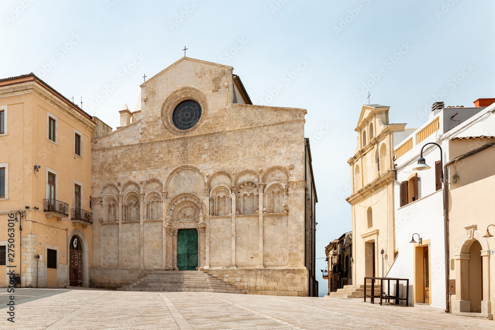 Termoli Cathedral in romanesque style