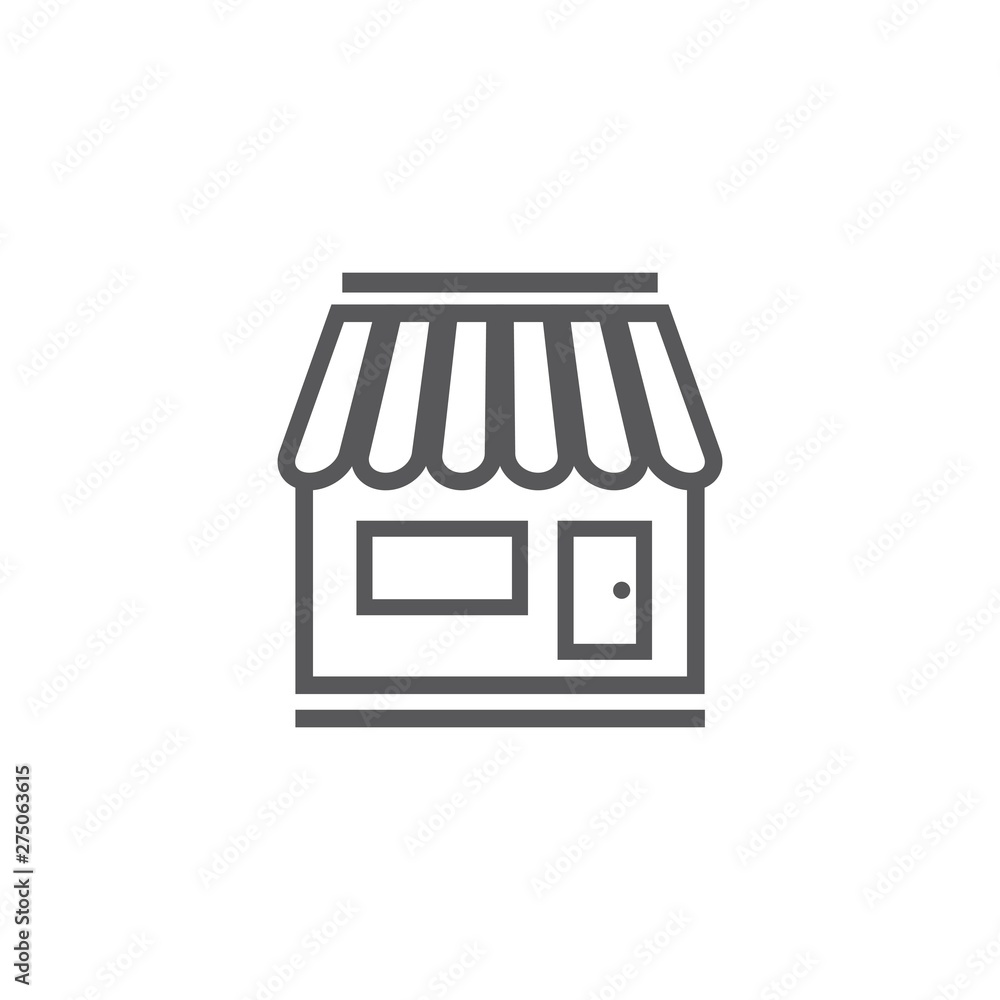 Store icon template Store icon template