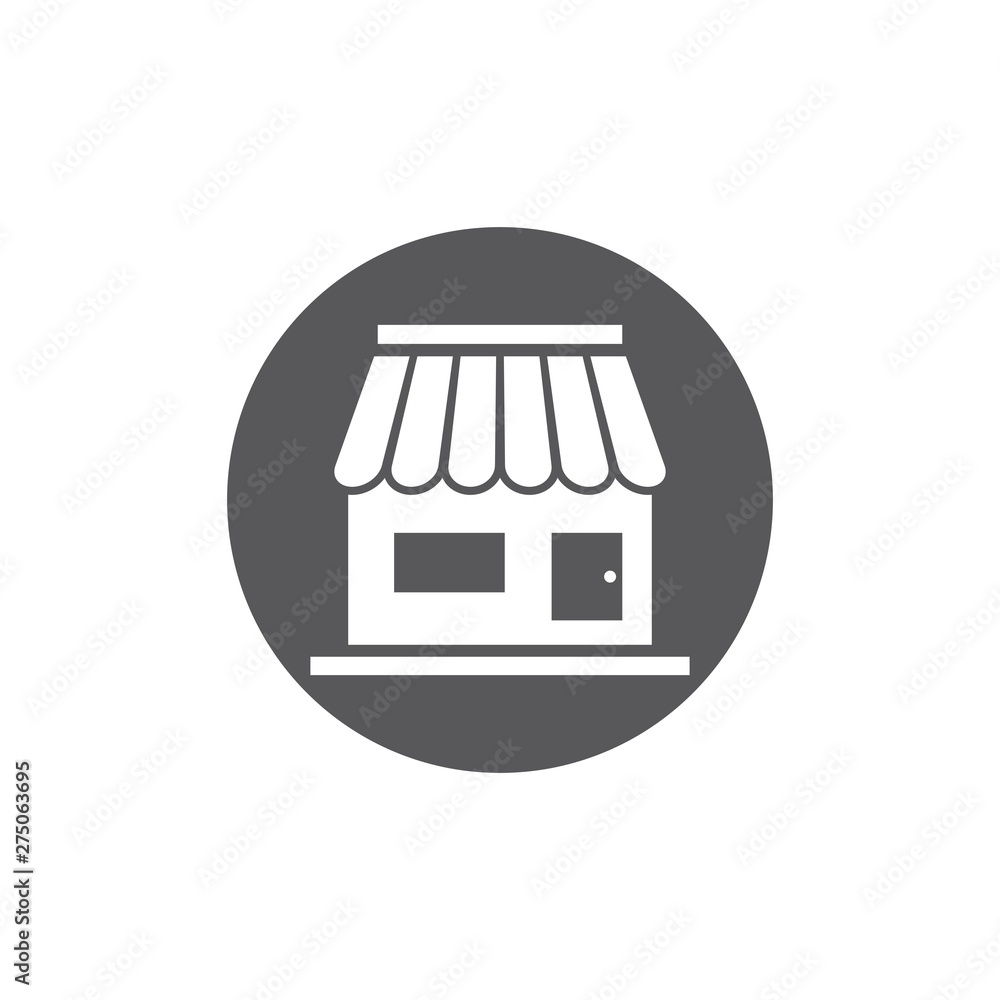 Store icon template Store icon template