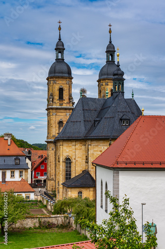 Basilica of Goessweinstein in Upper Franconia, Bavaria in Germany
