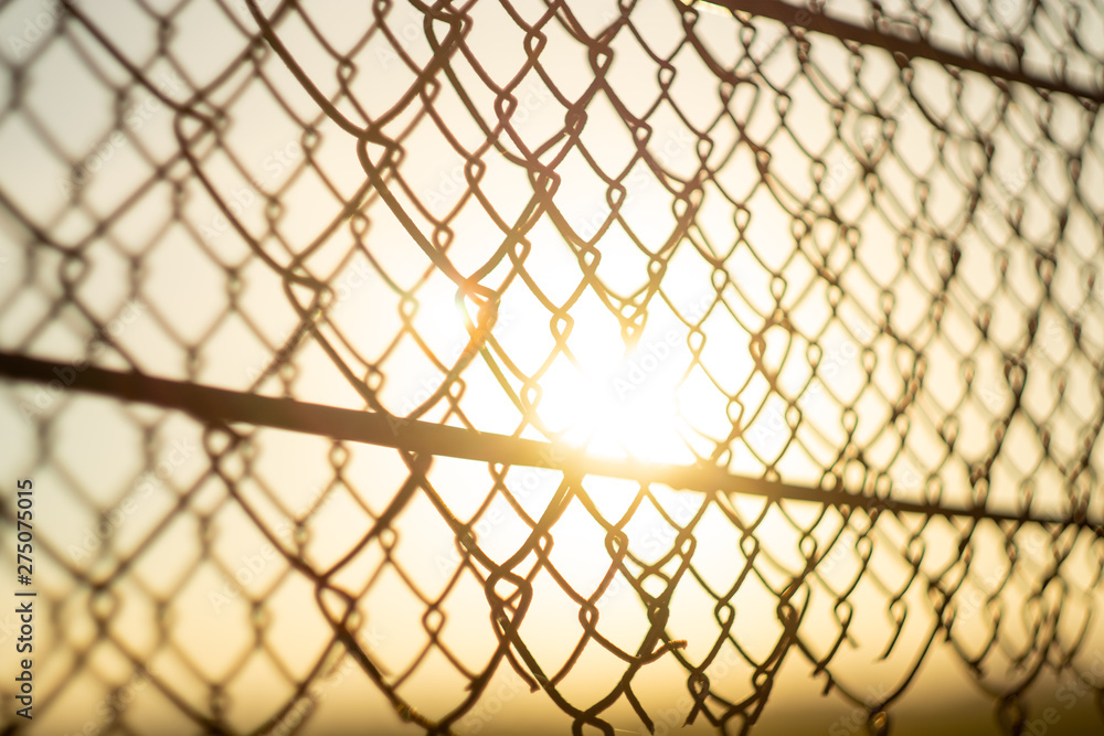 barbed wire at sunset barbed wire at sunset