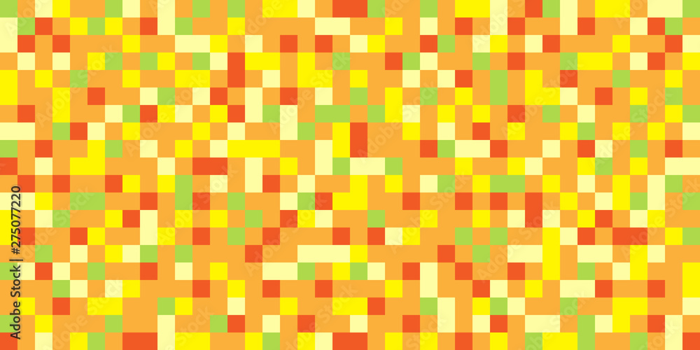seamless pattern design with colorful pixels