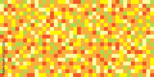 seamless pattern design with colorful pixels