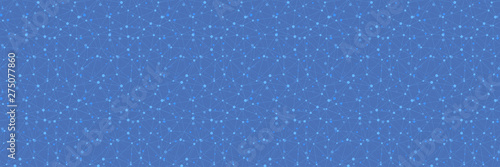 Seamless Vector Wide Blue Network Background