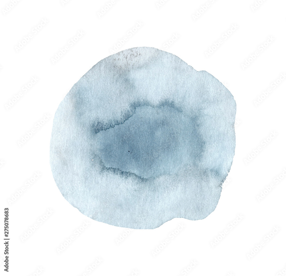 Hand painted watercolor moon phases. Full moon. Magic design for printing on textiles, packaging, cards