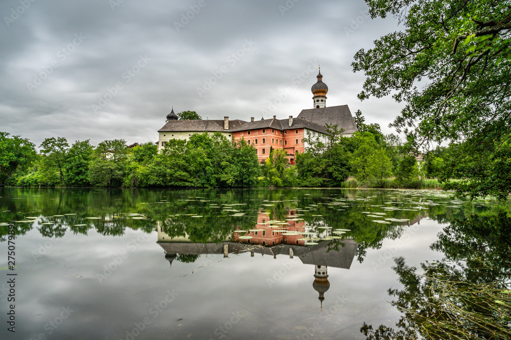 Fototapeta premium hoeglwoerth abbey, bavaria, germany