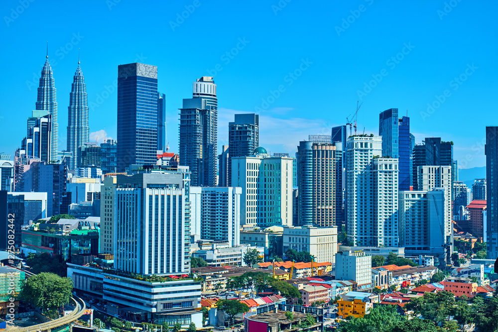 Obraz premium Skyscrapers in Kuala Lumpur