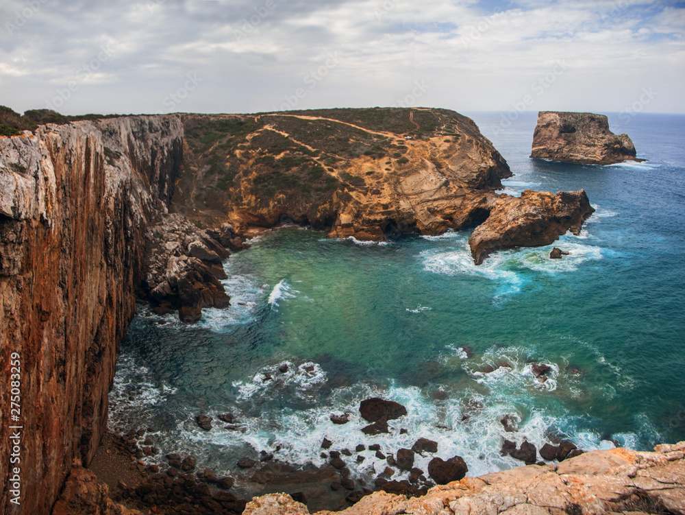Atlantic ocean coast of Portugal