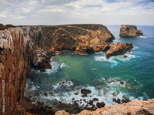 Atlantic ocean coast of Portugal