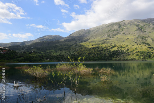 kournas see in georgioupolis auf kreta photo