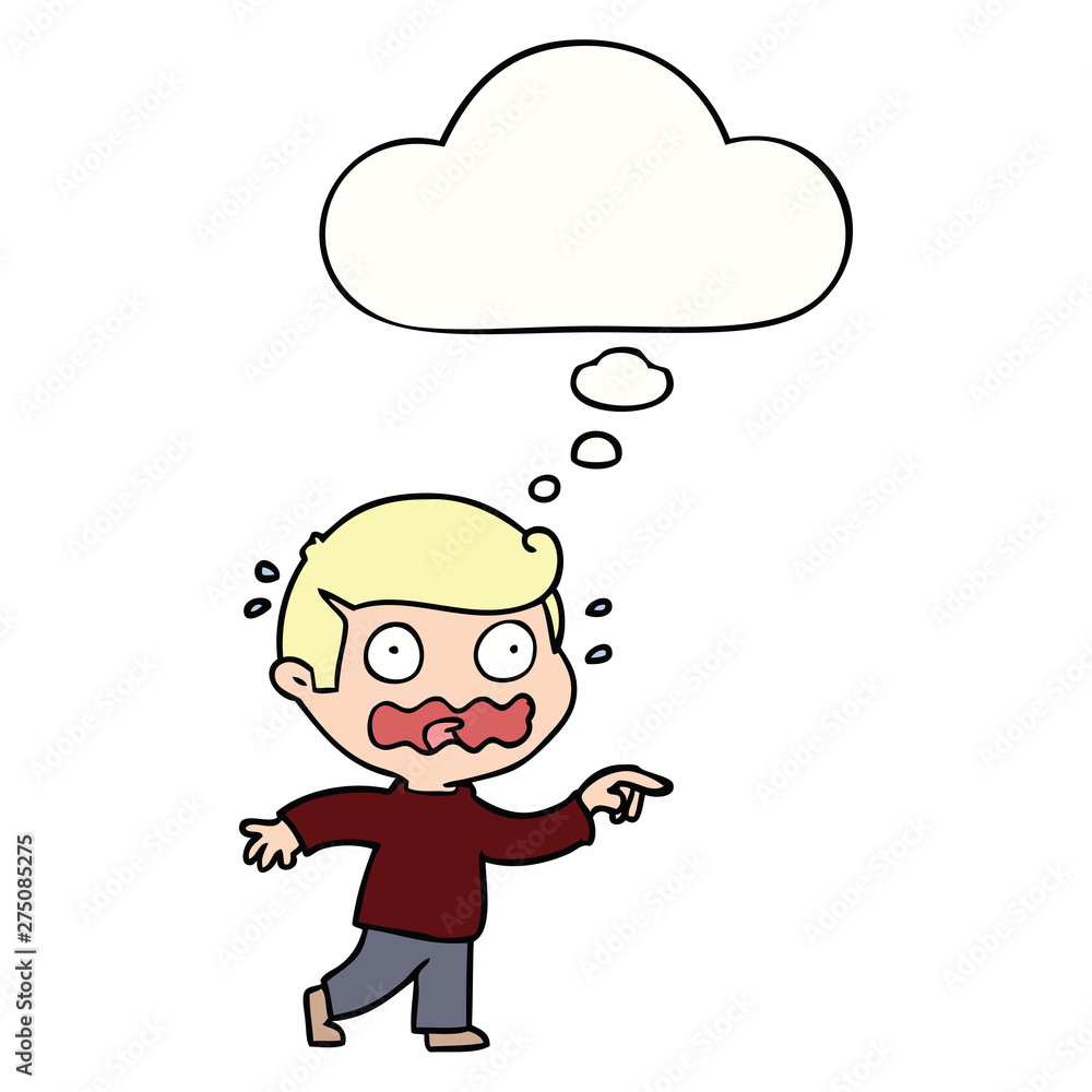 cartoon stressed out pointing and thought bubble cartoon stressed out pointing and thought bubble