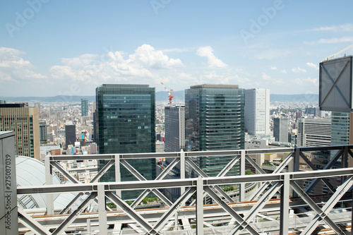 aerial view of city