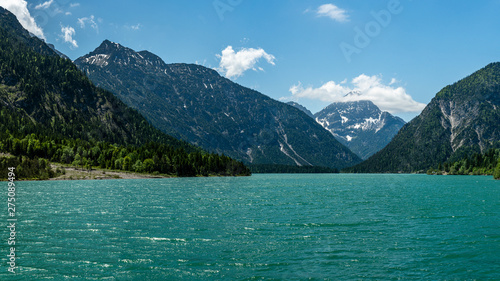 lake plansee in austrian alps, tyrol, austria © Alexander