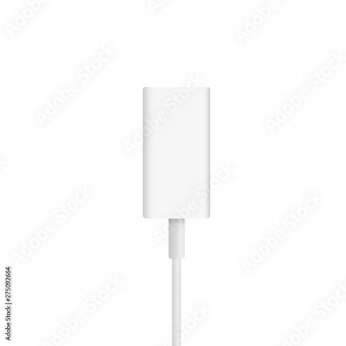 Vector Illustration of Cable