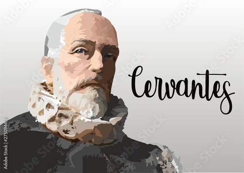Cervantes - portrait