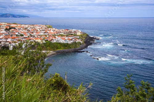 Photos View of the town of Maia on the island of Sao Miguel, Azores archipelago
