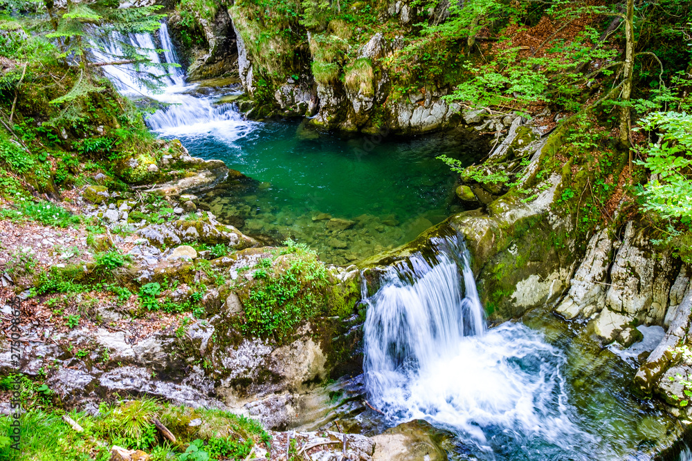 Fototapeta premium waterfall - rottach-egern - bavaria