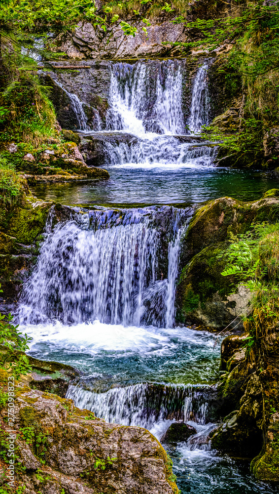 Fototapeta premium waterfall - rottach-egern - bavaria