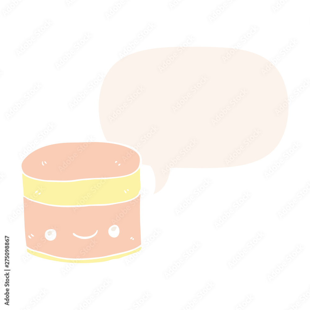 Layer 174 and speech bubble in retro style Layer 174 and speech bubble in retro style