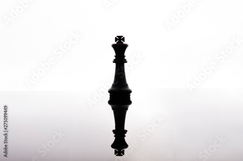 Business strategy concept on black background. Start up business planning Strategy idea with chess game. 23