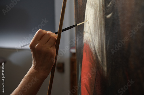 restauration de tableau