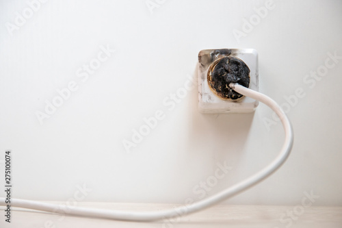 Foto Electrical short circuit