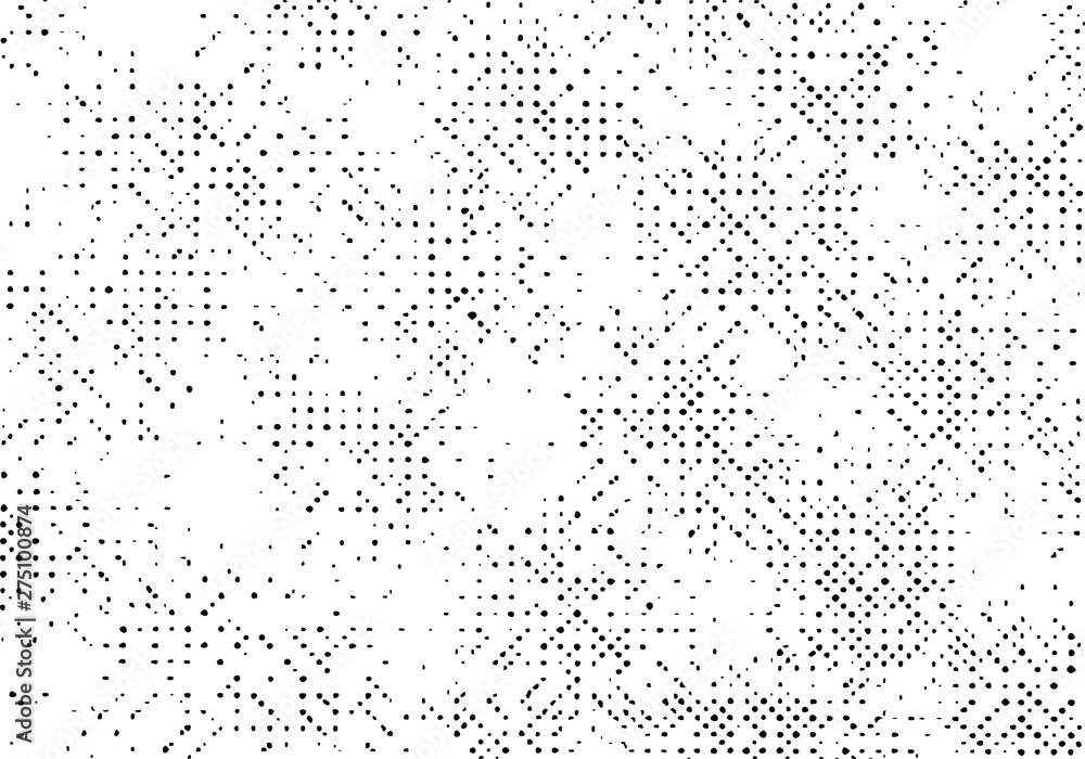 Black abstract grunge texture background, Old pattern overlay vector, Halftone dust design