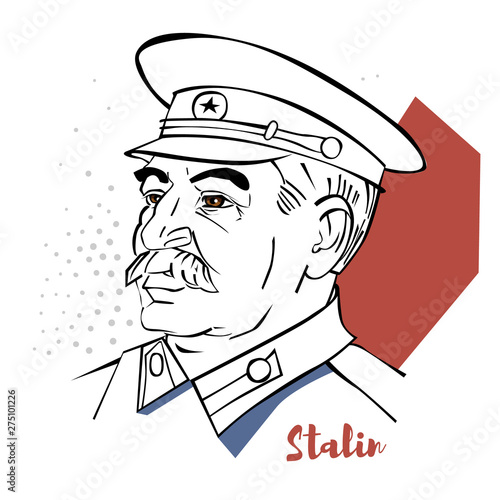 Joseph Stalin Portrait photo