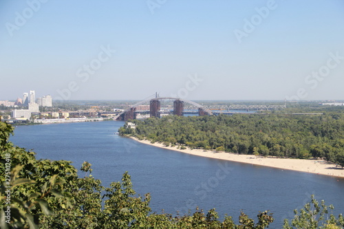 view of the city Kiyv Dnipro