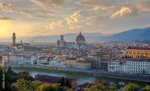 Florence sunset