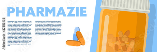 Pharmazie Banner Konzept