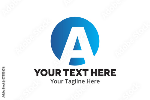 Free Download alphabetical logo creative design in flat style with color - GFXLoad