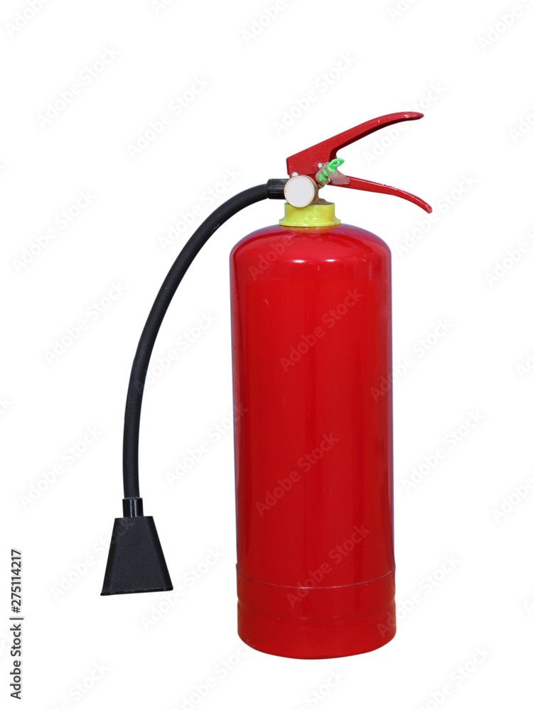 fire extinguisher isolated on white background fire extinguisher isolated on white background