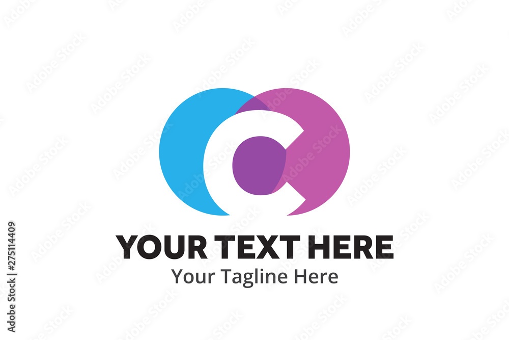 alphabetical logo creative design in flat style with color alphabetical logo creative design in flat style with color