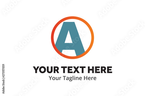 Free Download alphabetical logo creative design in flat style with color - GFXLoad
