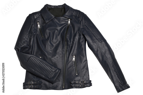 Female leather jacket