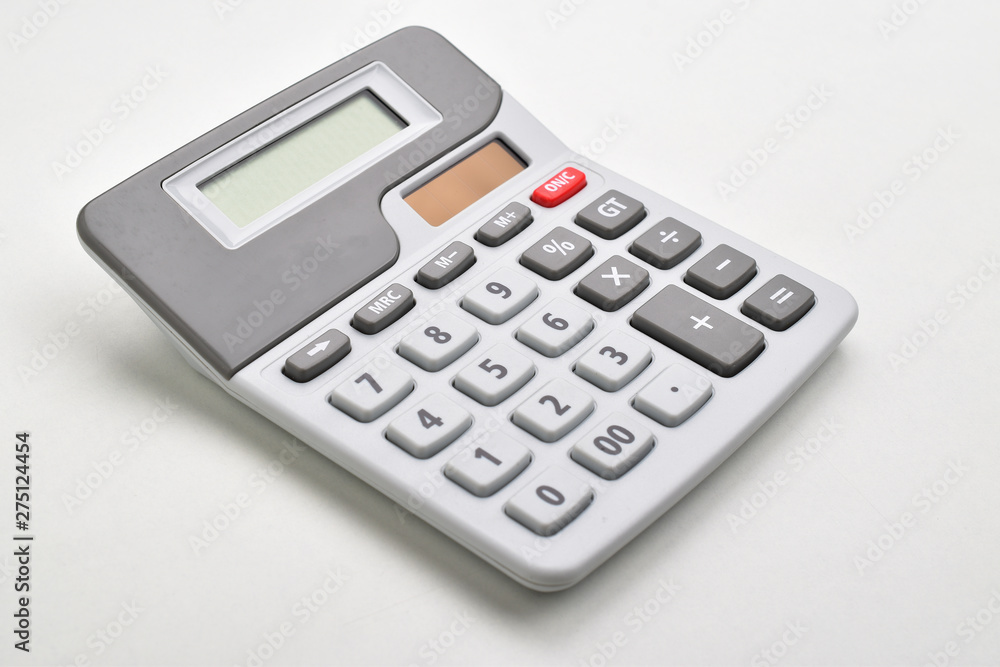 calculator isolated on white background calculator isolated on white background