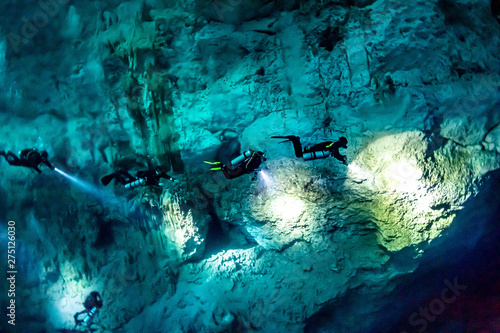 Meksyk nurkowanie cenota PIT